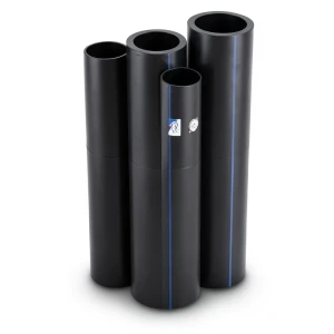 مواسير HDPE نيبروبلاست PE 80 ضغط 4 بار قطر خارجي 180 مم سمك 5.5 مم لون اسود | نيبروبلاست