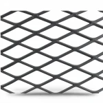 Hot Rolled (Black) Steel Expanded Metal Mesh  Khaleeji Thickness 5.8 mm Width 1.22 meter Length 4 meter | Bait Al Tatawor Company