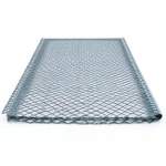 Galvanised Steel Expanded Metal Mesh Bahri Thickness 4.8 mm Width 1.22 m Length 5 m