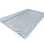Galvanised Steel Expanded Metal Mesh Bahri 6 mm Thickness 1.22 M Width 5 M Length
