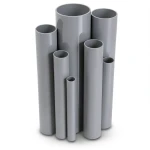 مواسير UPVC ضغط 16/20 بار قطر خارجي 90 مم سمك 6.7 مم لون رمادي