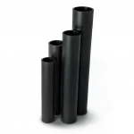 مواسير HDPE الجودة   SDR 26  قطر خارجي 140 مم سمك 5.4 مم لون اسود