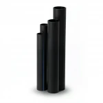 مواسير HDPE الجودة   SDR 26  قطر خارجي 200 مم سمك 7.7 مم لون اسود