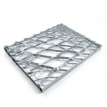 Galvanised Steel Expanded Metal Mesh Bahri 2.8 mm Thickness 1.22 m Width 6 m Length