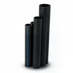 مواسير HDPE الجودة   SDR 26  قطر خارجي 200 مم سمك 7.7 مم لون اسود