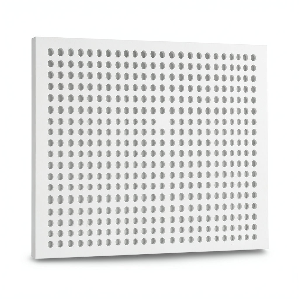 GYPCO PE-01 Oval Perforated Gypsum Ceiling Tile 1200x2400mm