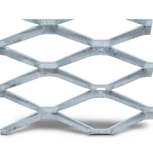 شبك حديد مجلفن بقلاوة بحري سمك 3.8 مم عرض 1.22 متر طول 6 متر