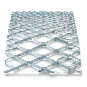 Galvanised Steel Expanded Metal Mesh Bahri Thickness 5.8 mm Width 1.22 m Length 6 m