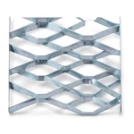 Galvanised Steel Expanded Metal Mesh Bahri Thickness 3.8 mm Width 1.22 m Length 6 m