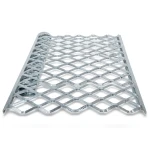 Galvanised Steel Expanded Metal Mesh Bahri Thickness 6 mm Width 1.22 m Length 6 m
