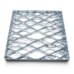 Galvanised Steel Expanded Metal Mesh Bahri 4.8 mm Thickness 1.22 m Width 6 m Length