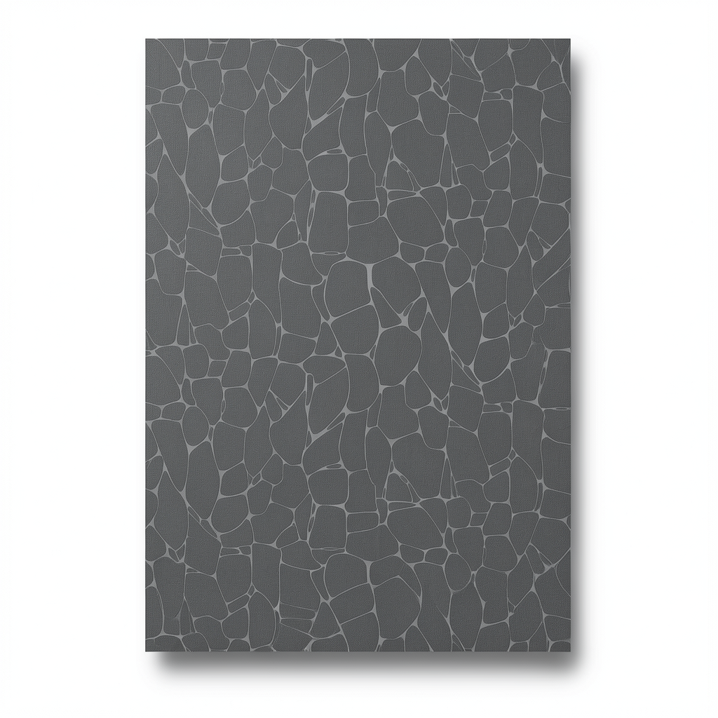 Patterned Wall Decoration 10m x 0.53m Dark Gray, Model 10032-15
