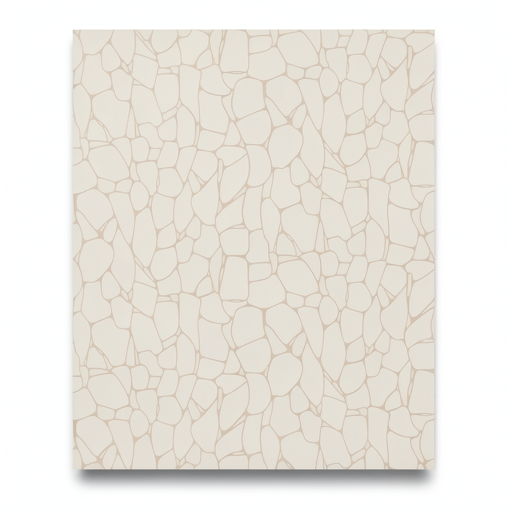 German Patterned Wallpaper 10m x 0.53m Light Beige, Model 10032-37
