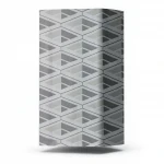 Geometric wallpaper, gray color, length 10 m, width 0.70 m, model Z76006 