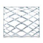 Galvanised Steel Expanded Metal Mesh Bahri Thickness 1.4 mm Width 2.44 m Length 1 m