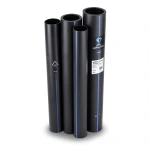 مواسير HDPE PE 80 ضغط 4 بار قطر خارجي 400 مم سمك 12.3 مم لون أسود | نيبروبلاست