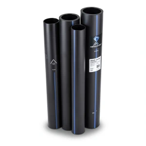 مواسير HDPE PE 80 ضغط 4 بار قطر خارجي 400 مم سمك 12.3 مم لون أسود | نيبروبلاست