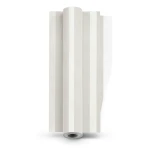 German Striped Wall Covering 10m x 0.53m Light Beige, Model 440218