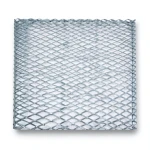 Galvanised Steel Expanded Metal Mesh Bahri 1.5 mm Thickness 2.44 m Width 1 m Length