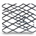 Hot Rolled (Black) Steel Expanded Metal Mesh  Khaleeji Thickness 5.8 mm Width 1.22 meter Length 5 meter | Bait Al Tatawor Company