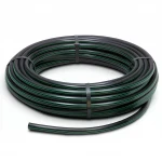 لفة أنابيب بلاستيك HDPE ضغط  4 بار [PE 63] قطر خارجي 90 مم  SDR 26  لون اسود مع خط اخضر | مصنع المنى
