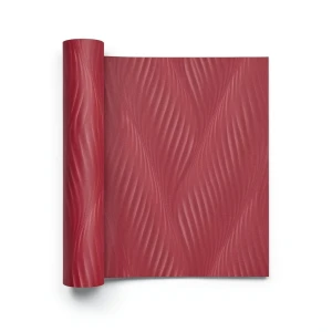 Italian Wall Covering 10m x 0.53m Red Color, Model 41202