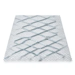 Galvanised Steel Expanded Metal Mesh Bahri 6 mm Thickness 1.22 m Width 7 m Length