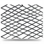 Hot Rolled (Black) Steel Expanded Metal Mesh  Khaleeji Thickness 5.8 mm Width 1.22 meter Length 7 meter | Bait Al Tatawor Company