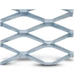 Galvanised Steel Expanded Metal Mesh Bahri Thickness 5.8 mm Width 1.22 m Length 7 m