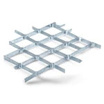 Galvanised Steel Expanded Metal Mesh Bahri 6 mm Thickness 1.22 m Width 7 m Length