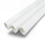 مواسير UPVC جاسكو جدول 40  مقاس ¼ 1 إنش سمك 3.56 مم لون أبيض