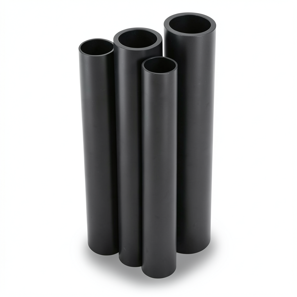 مواسير HDPE قطر خارجي 32 مم سمك 1.9 مم لون أسود