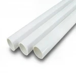 مواسير UPVC جاسكو جدول 40  مقاس ½ 1 إنش سمك 3.68 مم لون أبيض