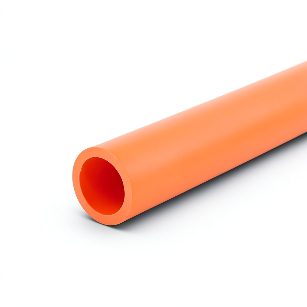 HDPE Pipes Outside Diameter 32 mm Thickness 1.9 mm Orange