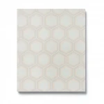 Italian geometric wallpaper, size 10 m x  0.70 m, light beige color, model Z76010