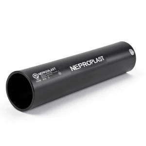 Neproplast HDPE Pipes PE 80 Pressure 4 Bar Diameter 250 mm Thickness 7.7 mm Black | NEPROPLAST