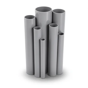 UPVC Pipes Nominal Pressure 6/20 Bar Outside Diameter 225 mm Thickness 5.6 mm Gray