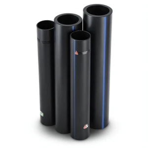 مواسير HDPE PE 80 ضغط 4 بار قطر خارجي 450 مم سمك 13.8 مم لون اسود | نيبروبلاست