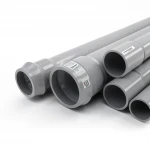   UPVC Plastic pipes ALWatania factory Nominal Pressure 25 Bar Outside Diameter 160 mm Thickness 14.6 mm Gray Colour