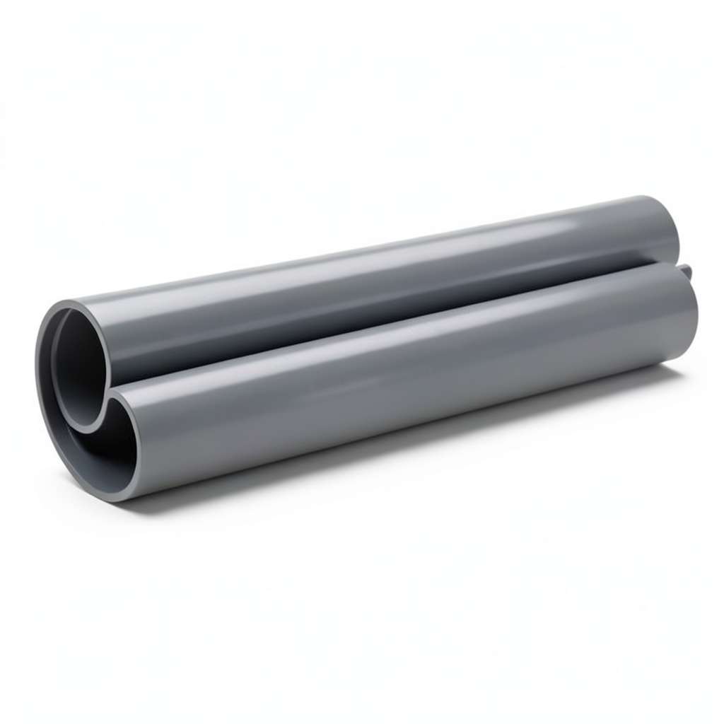 UPVC Pipes Nominal Pressure 6/20 Bar Outside Diameter 280 mm Thickness 8.2 mm Gray