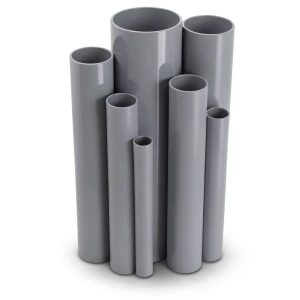 UPVC Pipes Nominal Pressure 16/20 Bar Outside Diameter 280 mm Thickness 20.8 mm Gray