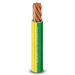كابل كهرباء مفرد Alfanar 1.5 ملم² موصل نحاس مجدول عزل PVC لون أصفر/أخضر 450/750 فولت