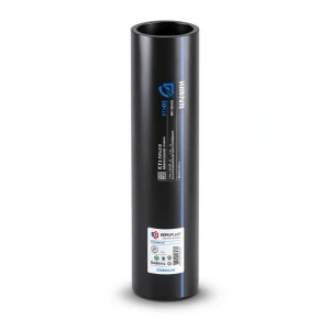 HDPE Pipes PE 80 Pressure 4 Bar Outside Diameter 560 mm Thickness 17.2 mm Black | NEPROPLAST