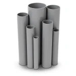 مواسير UPVC ضغط 6/20 بار قطر خارجي 315 مم سمك 9.2 مم لون رمادي