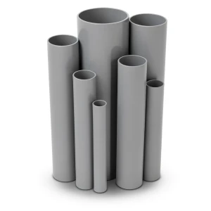 UPVC Pipes Nominal Pressure 6/20 Bar Outside Diameter 315 mm Thickness 9.2 mm Gray