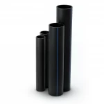 مواسير HDPE الجودة   SDR 26  قطر خارجي 225 مم سمك 8.6 مم لون اسود