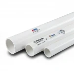 انابيب UPVC الوطنيه جدول 80  مقاس ½ إنش سمك 3.7 مم لون أبيض