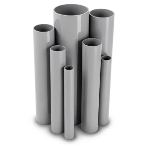 مواسير UPVC ضغط 16/20 بار، قطر خارجي 315 مم، سمك 23.4 مم، لون رمادي