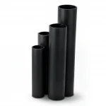 مواسير HDPE الجودة   SDR 26  قطر خارجي 250 مم سمك 9.6 مم لون اسود