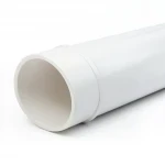 UPVC Pipes Al Watania  company Schedule 40  Size 6 inch Thickness 7.11 mm White Colour